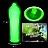 Bao cao su dạ quang phát sáng Night Light Hộp 7 chiếc