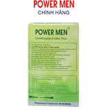 Bao cao su Size Lớn 55mm Power Men Comfortable Ultra Thin