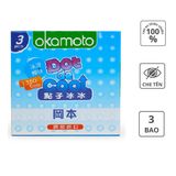 Combo 2 BCS Okamoto Dot De Cool Có Gai Hương Bạc Hà H3