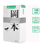 Bao cao su Okamoto Purity siêu mỏng nhiều gel bôi trơn