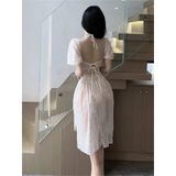 Váy Ngủ Tiểu Thư Voan Lấp Lánh - Đồ Hóa Trang Nữ Quyến Rũ cho Tiệc Tùng và Hội Họp, Size M-L-XL 665476