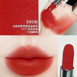 Son Dior 777 Fahrenheit Velvet Finish - Đỏ Cam Sang Trọng, Vỏ Beo Chính Hãng, Chất Son Mịn Màng, Dưỡng Ẩm Lâu Trôi 745861