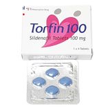 Viên uống hỗ trợ cương nam giới TORFIN 100MG HỘP 4 VIÊN  Chính hãng