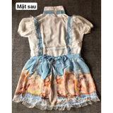 Váy Cosplay Nữ Sinh Thanh Lịch - Bộ Trang Phục Hóa Trang Đẹp, Chất Liệu Thoáng Mát cho Tiệc Tùng và Sự Kiện Cosplay 665442