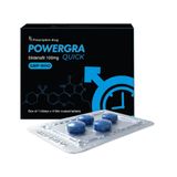 Viên uống Powergra Quick hỗ trợ, tăng cường sinh lý - Hộp 4 viên Chính hãng