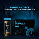 Viên uống Powergra Quick hỗ trợ , tăng cường sinh lý - Hộp 4 viên Cao cấp