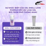 Gel  Shell Love Purple - Se khít âm đạo và tăng khoái cảm nữ, hương nước hoa - Chai 50ml Cao cấp