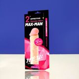 Bao Cao Su Đôn Dên Max Man Dài Thêm 5cm – Gân Nổi Quanh Thân