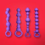 Dụng cụ kích thích massage hậu môn mini Anal Beads Chính hãng