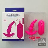 Chuỗi hạt hậu môn Beads Style 10 chế độ rung Chính hãng