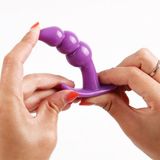 Phích cắm hậu môn 3 hạt nhựa dẻo Chính hãng