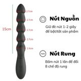 Máy rung kích thích hậu môn 2 nhánh Yunman Threaded