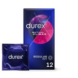 Bao cao su tăng khoái cảm tạo cảm giác chân thật Durex Mutual Climax nhập khẩu quốc tế hộp 12 cái