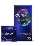Bao cao su kéo dài tạo cảm giác chân thật Durex Extended Pleasure nhập khẩu quốc tế hộp 12 cái