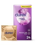 Bao cao su không chứ latex tạo cảm giác chân thật Durex Latex Free nhập khẩu quốc tế hộp 24 cái