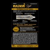 Bao cao su MAGNUM™ RAW™ CONDOMS Chất liệu latex cao cấp giúp giảm nguy cơ mang thai 10 Cái