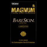 Bao cao su MAGNUM™ BARESKIN™ CONDOMS Mỏng Gấp 20 Lần Co Giãn Hơn 10 Cái