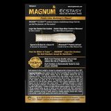 Bao cao su  MAGNUM™ ECSTASY™ CONDOMS Gân Siêu Mỏng 10 Cái