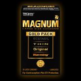 Bao cao su  MAGNUM™ GOLD PACK™ CONDOMS Mỏng Và Nóng 10 Cái