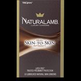 Bao cao su TROJAN™ NATURALAMB™ NON-LATEX CONDOMS Siêu Ẩm Chân Thật Nhất 10 Cái