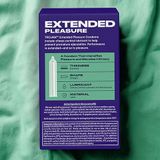 Bao cao su TROJAN™ EXTENDED PLEASURE CONDOMS Kéo Dài Tăng Khoái Cảm 12 Cái