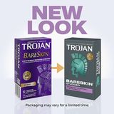 Bao cao su TROJAN™ BARESKIN™ STUDDED CONDOMS Mỏng Và Gai 10 Cái