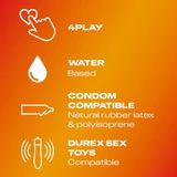 Gel trơn cao cấp nhập khẩu Durex 2 in 1 Ylang Ylang Sensual Massage Water Based Lube 200ml hương Ylang chính hãng