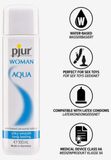 Gel bôi trơn gốc nước Pjur Woman Aqua Chai 100ml hỗ trợ dưỡng ẩm trong QH Cao Cấp Cho Phái Nữ