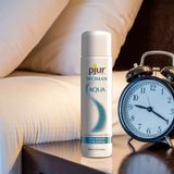Gel bôi trơn gốc nước Pjur Woman Aqua Chai 100ml hỗ trợ dưỡng ẩm trong QH Cao Cấp Cho Phái Nữ
