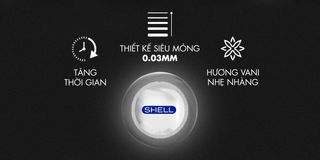 Bao Cao Su Siêu Mỏng Tăng Cường Thời Gian Shell Invisible Chống Tuột Hộp 10 Cái 