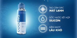 Gel Bôi Trơn Bạc Hà Mát Lạnh Shell Cooling Chai 100ml  