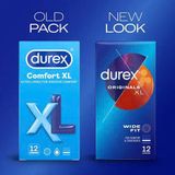 Bao cao su bản rộng, thoải mái Durex Originals Wide Fit nhập khẩu quốc tế hộp 12 cái