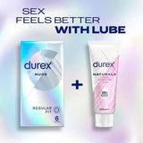 Bao cao su trần như không, siêu mỏng, ôm sát Durex Nude Ultra Thin Close Fit nhập khẩu quốc tế hộp 24 cái