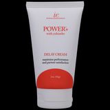 Gel trơn hỗ trợ kéo dài cương dương nam giới Intimate Enhancments Power+ with Yohimbe Delay Cream chính hãng