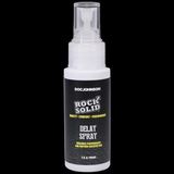 Gel trơn hỗ trợ kéo dài cương dương nam giới ROCK SOLID Delay Spray - 2 fl. oz. chính hãng