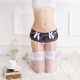 Kẹp Vớ Ren 2 Tầng Đính Nơ - Phụ Kiện Thời Trang Nữ Tính, Tạo Điểm Nhấn Cho Trang Phục Trong Các Dịp Tiệc và Dạ Hội 665308