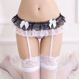 Kẹp Vớ Ren Giún 2 Tầng Nơ Xinh Xắn - Phụ Kiện Thời Trang Giúp Giữ Tất Chắc Chắn và Thẩm Mỹ cho Phái Đẹp 665292