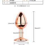 Phích Cắm Hậu Môn Inox Mickey Gold