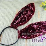 Tai Thỏ Lấp Lánh - Đồ Hóa Trang Nữ Dễ Thương, Phụ Kiện Tiệc Tùng Lấp Lánh Cho Mọi Độ Tuổi 665268