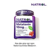 Kẹo Dẻo Natrol Gummies 10mg Giúp Ngủ Ngon Vị Dâu - Hỗ Trợ Giấc Ngủ Tự Nhiên 90 Viên Chính Hãng 745307