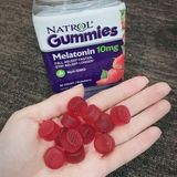 Kẹo Dẻo Natrol Gummies 10mg Giúp Ngủ Ngon Vị Dâu - Hỗ Trợ Giấc Ngủ Tự Nhiên 90 Viên Chính Hãng 745307
