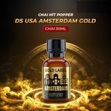 Chai hít tăng khoái cảm Popper DS USA Amsterdam Gold Label - Chai 30ml Chính hãng