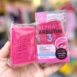 Xà Phòng Tắm Precious Skin Alpha Arbutin Plus 80g - Sáng Da, Cấp Ẩm, Làm Mờ Vết Thâm, Phù Hợp Mọi Làn Da, Hương Thơm Dịu Nhẹ Chính Hãng 744467
