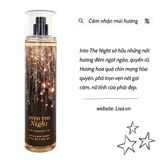 Xịt Thơm Toàn Thân Bath & Body Works Into The Night 236ml - Hương Hoa Nhài & Quả Mọng Đen Sang Trọng, Lưu Hương Lên Đến 7 Giờ 744361