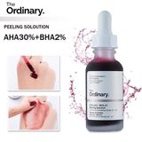 Tẩy Da Chết Hóa Học The Ordinary AHA 30% + BHA 2% Peeling Solution 30ml - Giúp Da Sáng Khỏe Mịn Màng, Ngăn Ngừa Mụn Chính Hãng 744331