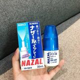 Xịt Nazal 30ml Nhật Bản - Giải Pháp Vệ Sinh Tai Mũi Họng Hiệu Quả, Sạch Đẹp và Thoải Mái chính hãng 744155