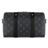 Túi Đeo Chéo Louis Vuitton LV City Keepall M45936 - Túi Monogram Eclipse Đen Sang Trọng và Thời Thượng cho Nam Chính Hãng