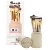Bộ Cọ Trang Điểm 12 Cây BH Cosmetics Studded Couture - Bộ Cọ Chất Lượng Cao, Thiết Kế Sang Trọng, Hộp Đựng Tiện Dụng