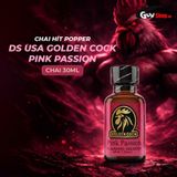 Chai hít tăng khoái cảm Popper DS USA Golden Cock Pink Passion Chai 30ml chính hãng