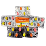 Viên Nhai Kamagraa 100mg Tăng Cường Sinh Lý Nam Vị Trái Cây (Hộp 4 Viên)
